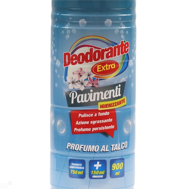 KIT SET 4 PZ MAURY'S DETERGENTE PAVIMENTI 900 ML TALCO