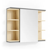 Vicco Specchio contenitore bagno Antracite 79.6 x 64 cm