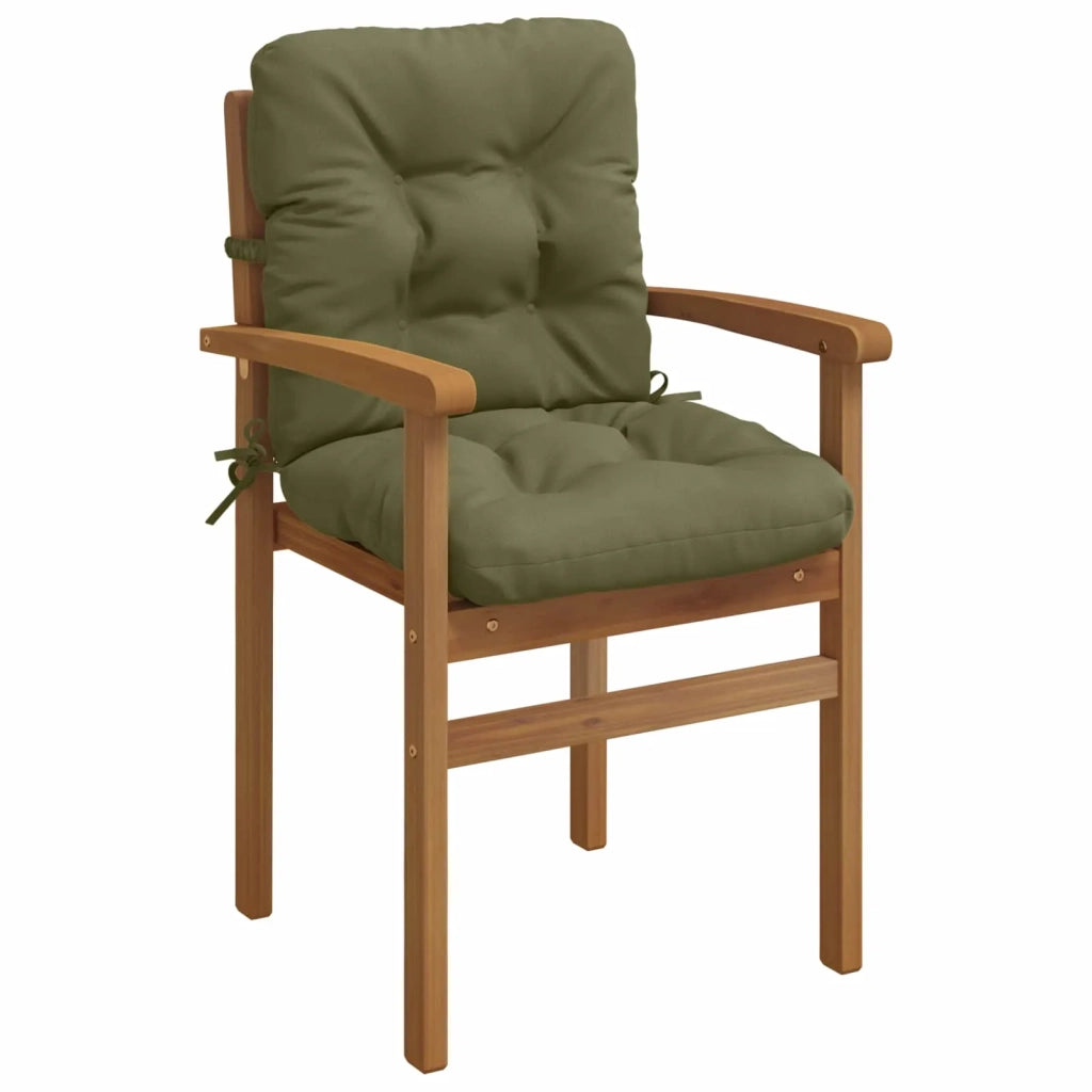 Cuscini per Sedia Alta in 4 Pezzi VIANEN 4 pz 100% Poliestere 953783