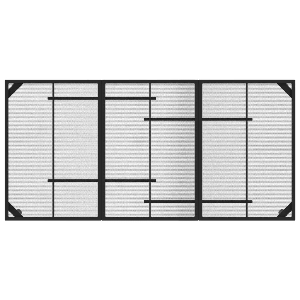 Set di Mobili da Esterno 7 pz Antracite Ferro e Acciaio 3422898