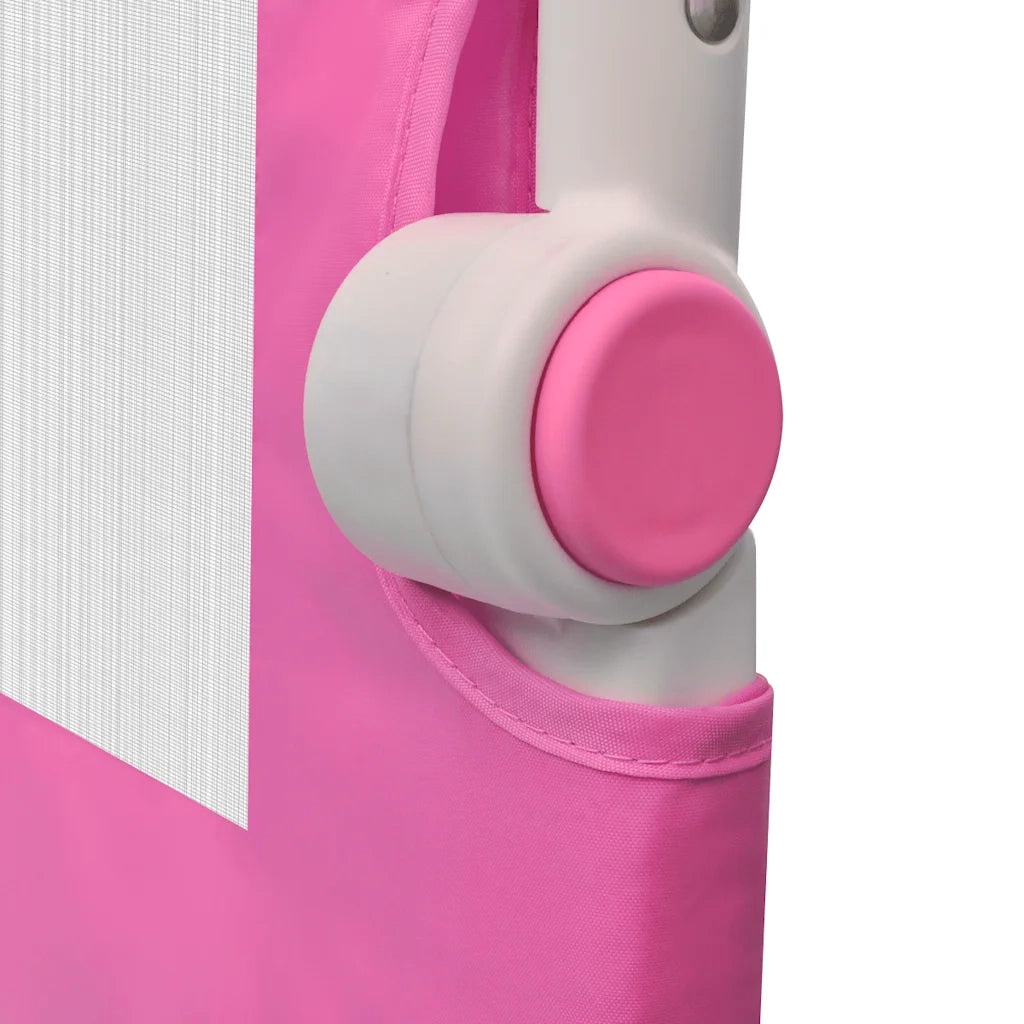 Barriera di Sicurezza per Letto Bambino 102 x 42 cm Rosa 10101