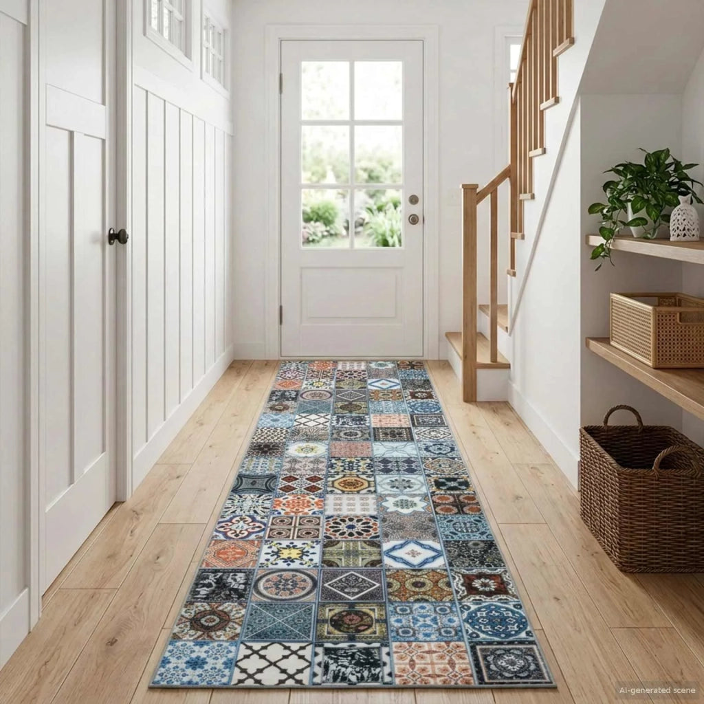 Runner Tappeto ORIZ 1150 gsm Blu 42045508