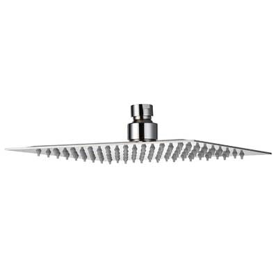 SOFFIONE SLIM H.2 QUADRO INOX  300x300     MADE IN ITALY