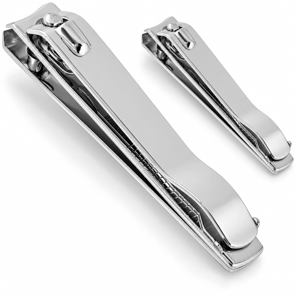 2 Tagliaunghie Acciaio Inox – 81x16 mm e 53x12 mm – Mani e Piedi 53075A