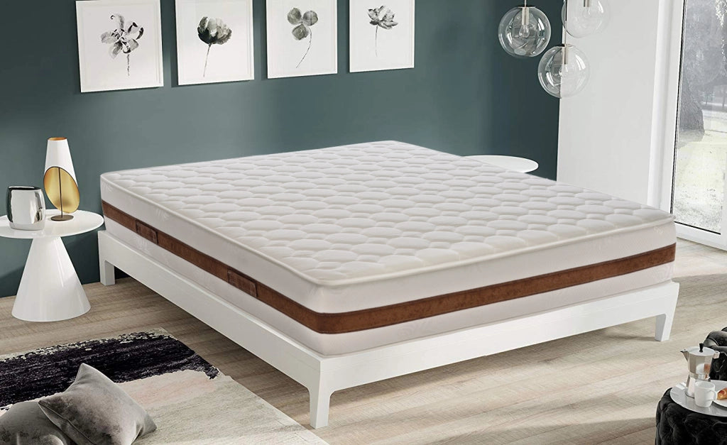 Materasso Singolo 80x190 in Memory Foam, 5cm di Memory Foam, Alto 22 cm