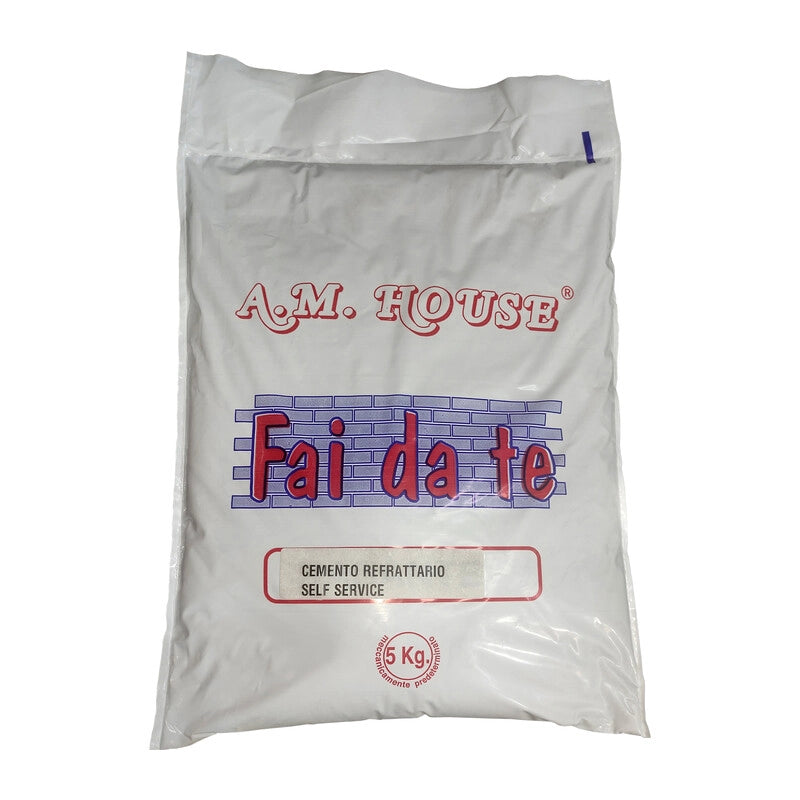 CEMENTO REFRATTARIO DA 5 KG SELF SERVICE- 4,0 pz