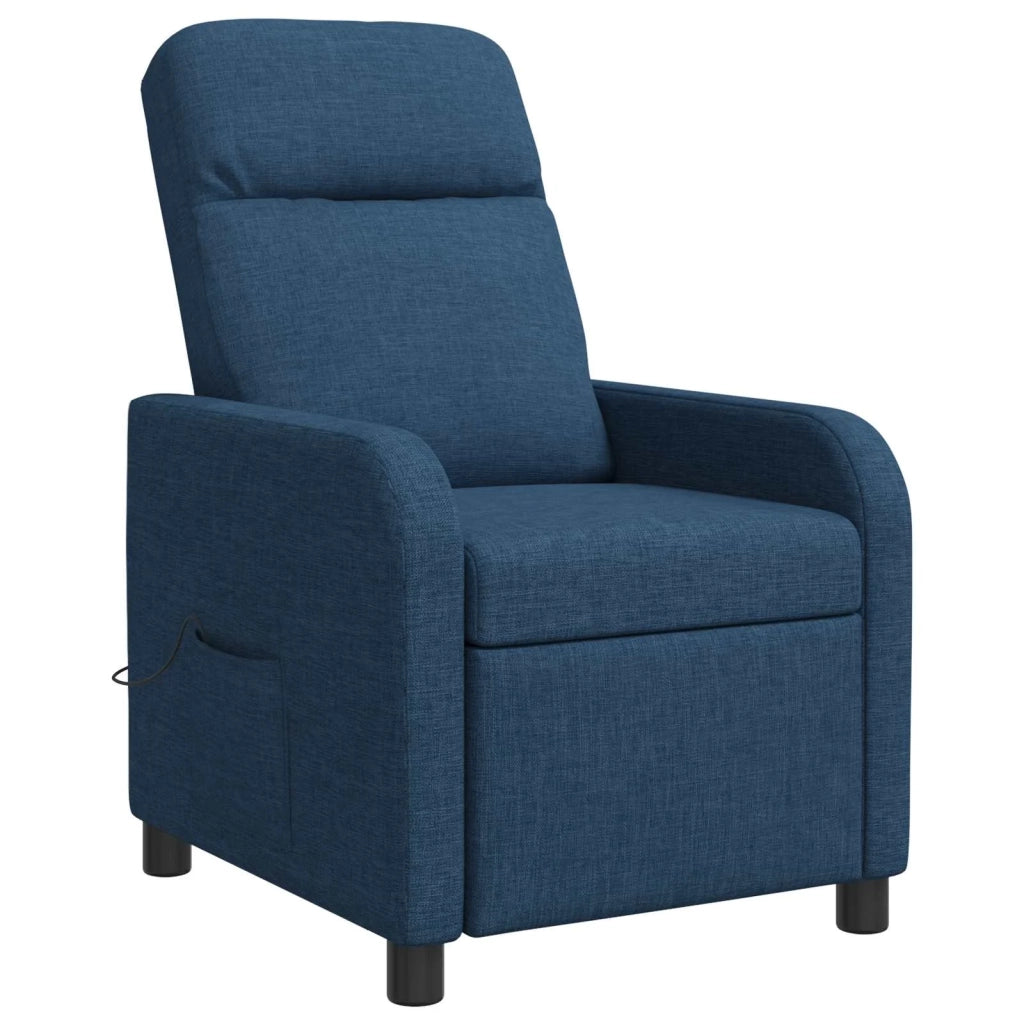 Divano Sedia-Poltrona Massaggiante Blu Tessuto 440080