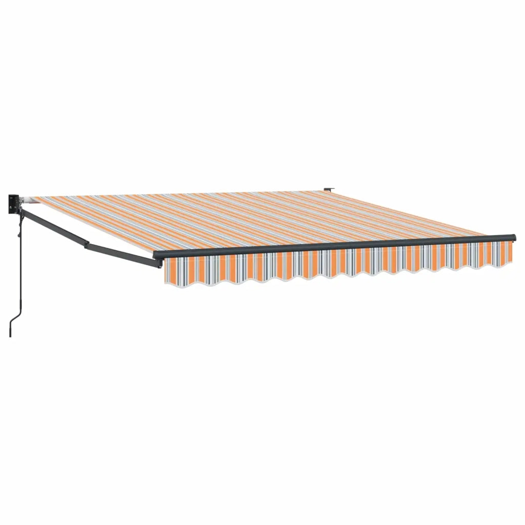 Tenda retrattile Multicolore 350 x 250 cm Poliestere e Metallo 3330296