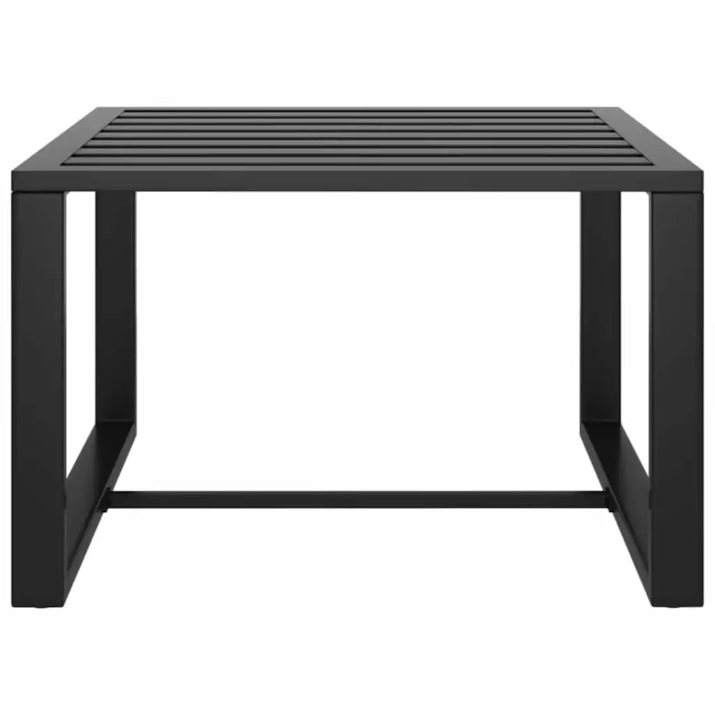 Set Divani da Giardino 9 pz con Cuscini in Alluminio Antracite 3107799