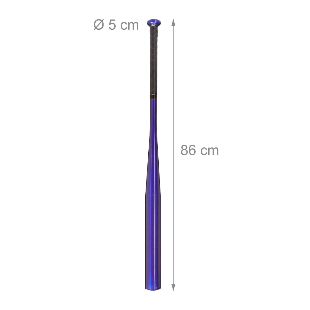 Mazza da baseball leggera per allenamento 81 x 6 x 6 cm antiscivolo in alluminio blu 13_0013170