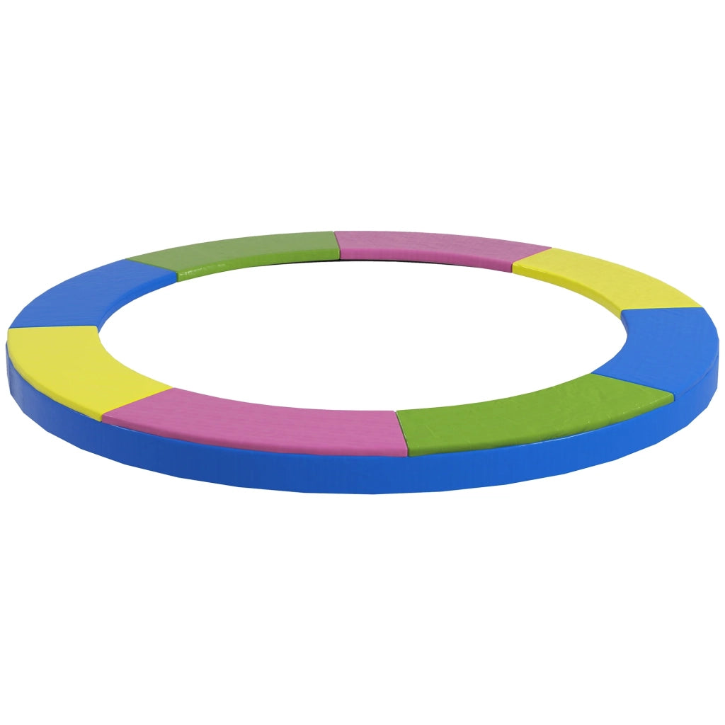 Cuscino di protezione per trampolino rotondo 305 x 30 x 1.5 cm imbottitura 15 mm antiurto resistente ai raggi UV contemporaneo in PVC giallo 21_0006419