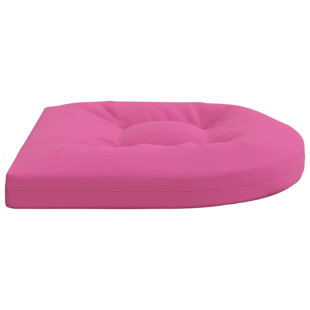 Cuscini per Sedia in 4 Pezzi 4 pz 100% Poliestere Rosa 945334