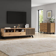 Set salotto - Xylo - Buffet 120cm+TV 150cm 5 ripiani