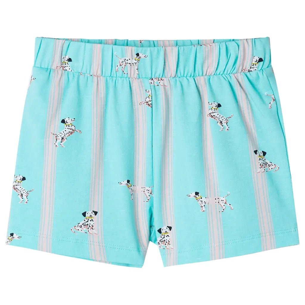 Pigiama da Bambina a Maniche Corte Blu 128 11397