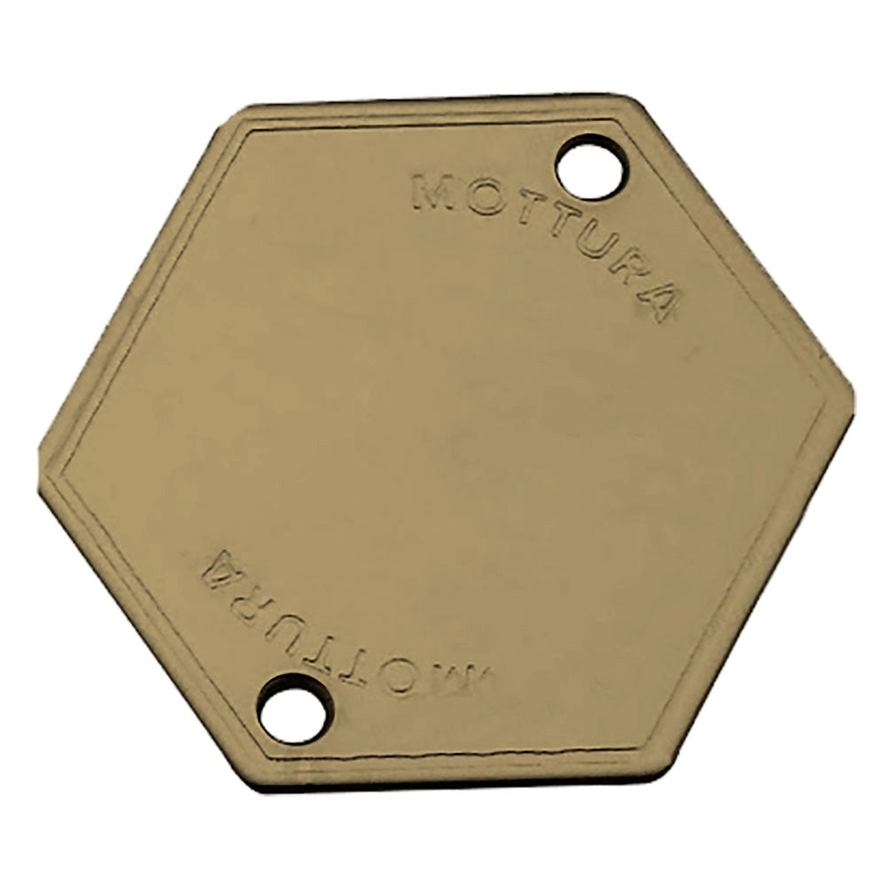 Mostrina Copriforo Art 95146 Mottura Finitura Ottonata