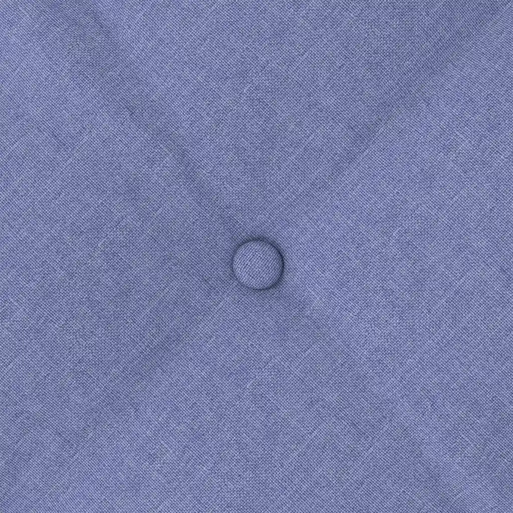 Cuscino per Schiena Blu jeans 60 x 19 x 50 cm Tessuto 42014672