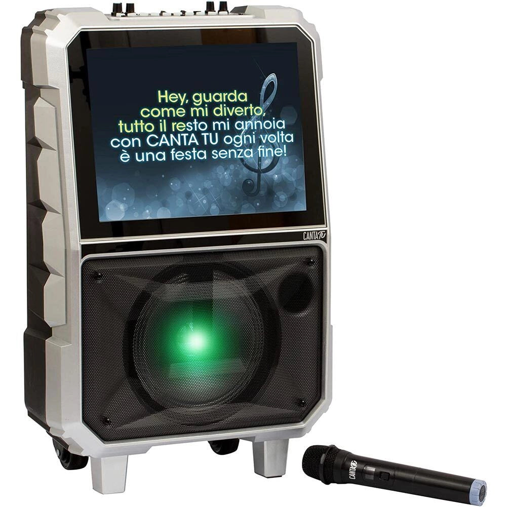 Canta Tu Karaoke Impianto Audio Video Portatile Incluso 1 Microfono Wireless