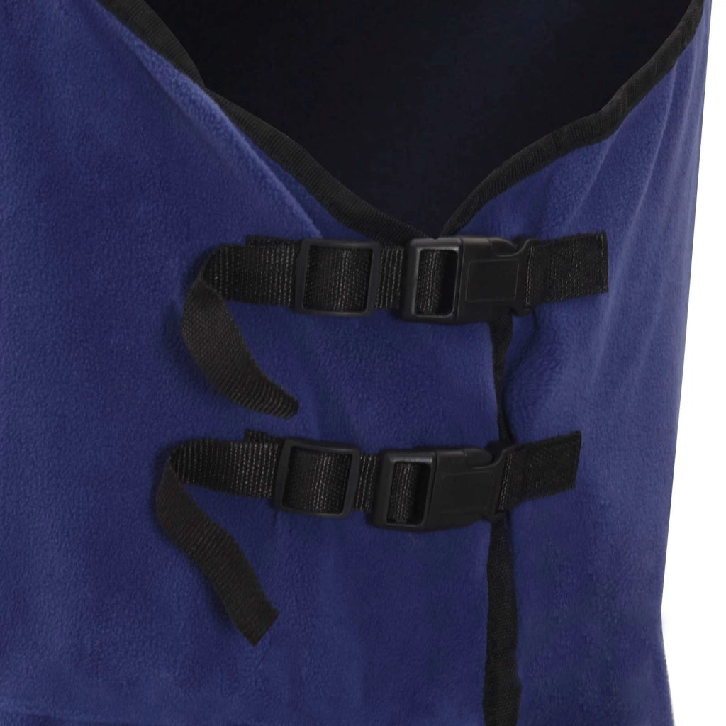 Coperta per Cavalli Blu navy 155 cm Poliestere 42013255