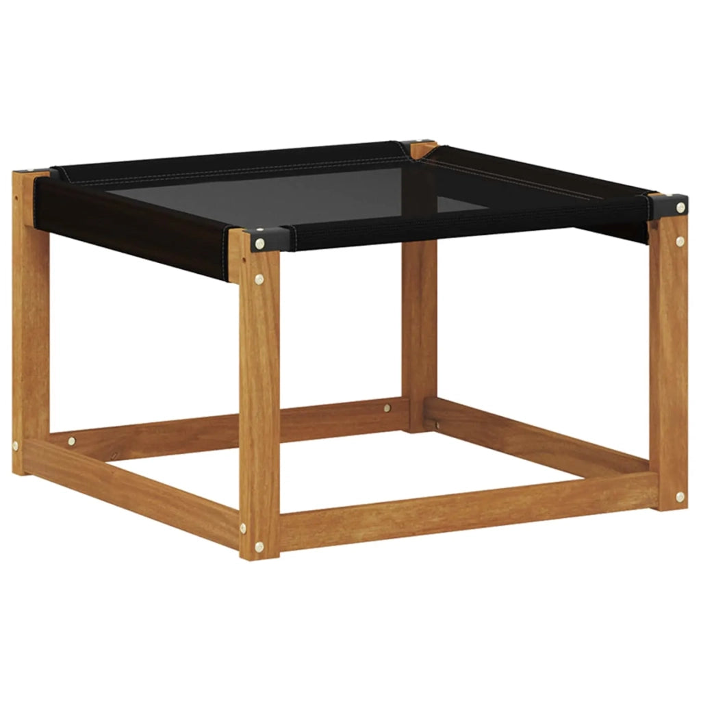 Set di divani da esterno con cuscino 6 pcs Naturale e Nero 3368935