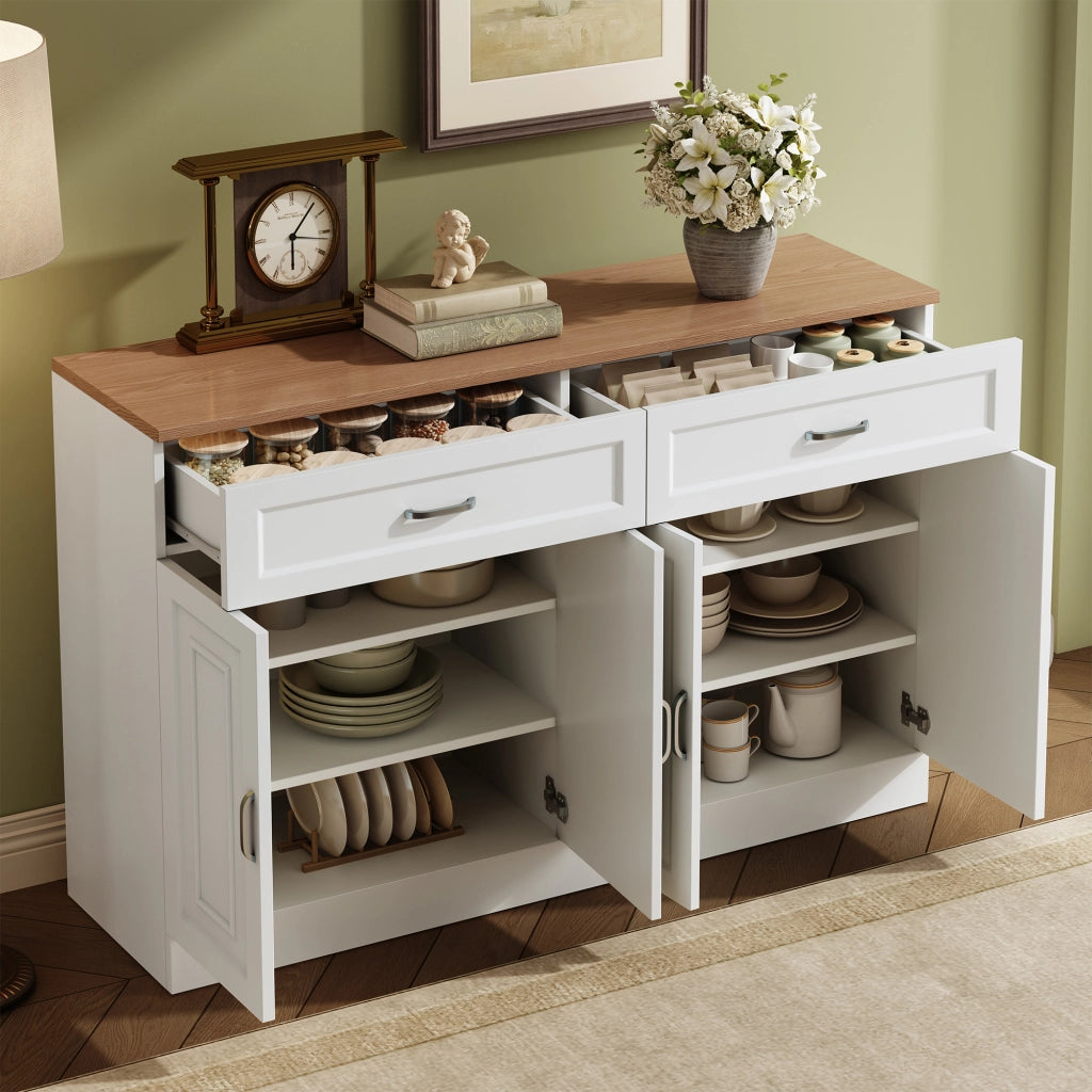 Credenza con Ripiani ¨C Xylo ¨C Legno Naturale