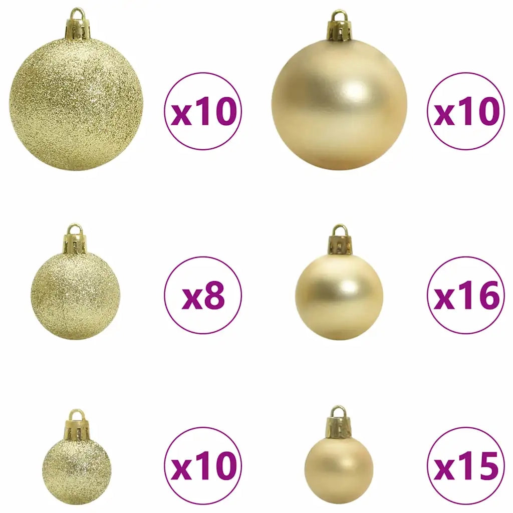 Albero di Natale artificiale con 300 LED Verde 240 cm