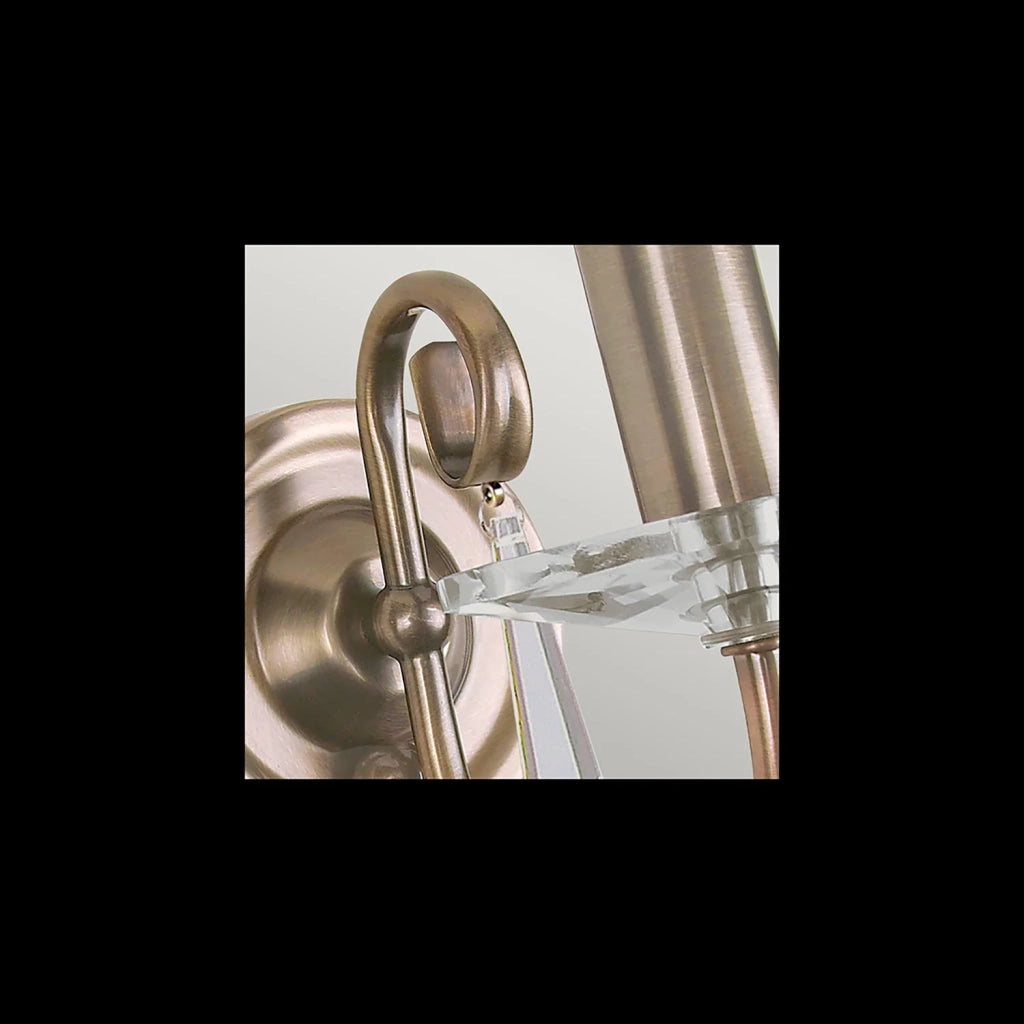 Applique Classica Aegean Acciaio Ottone Anticato 1 Luce E14