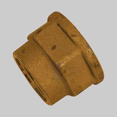MANICOTTO RIDOTTO FEMMINA/FEMMINA OTTONE GIALLO  11/4 x 3/4     MADE IN ITALY