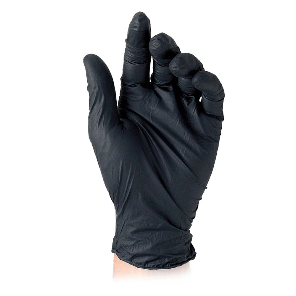 Guanti Nitrile Monouso Xl Reflexx Black