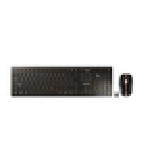 Cherry dw 9100 slim tastiera mouse incluso universale rf senza fili + bluetooth qwertz tedesco nero - 149612