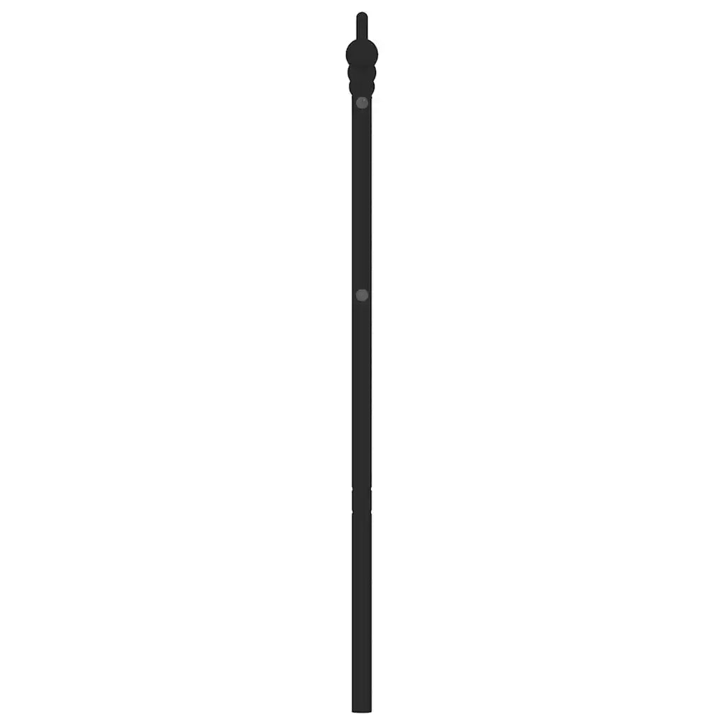 Testiera di Ricambio in Metallo Nero 150 cm 373921