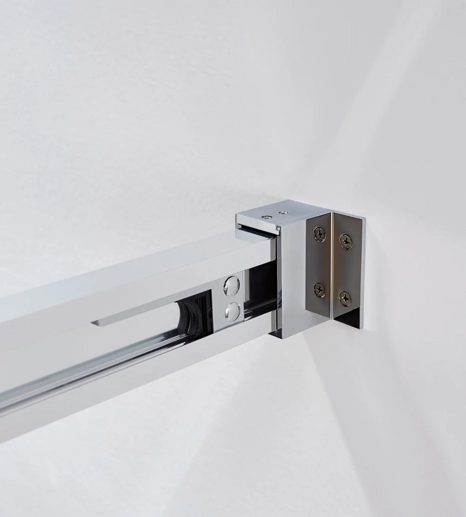 Box doccia angolare BASIC apertura al vertice 70x70 cm (65-70/65-70) rame vetro trasparente