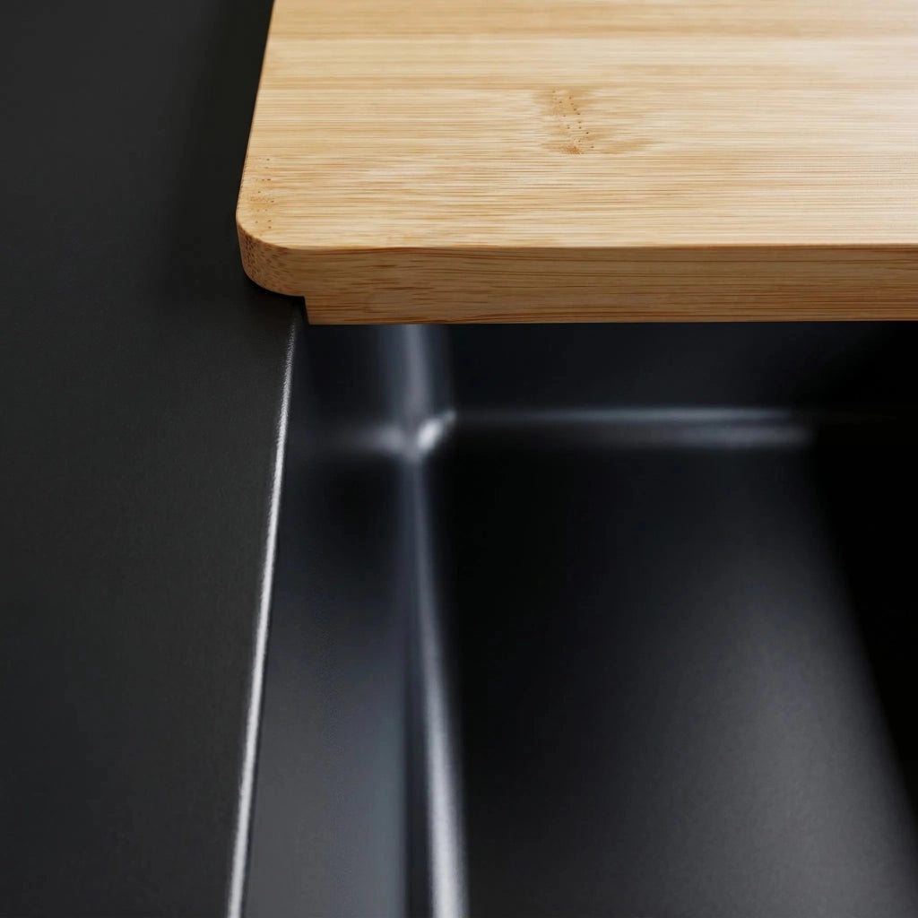 Set Di Accessori Per Lavello Da Cucina 3 Pz. Rea Black