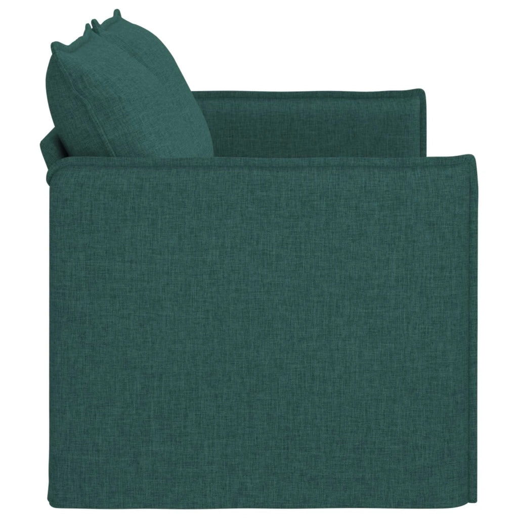Divano Verde Scuro 156 x 82 x 85 cm Tessuto 42024521