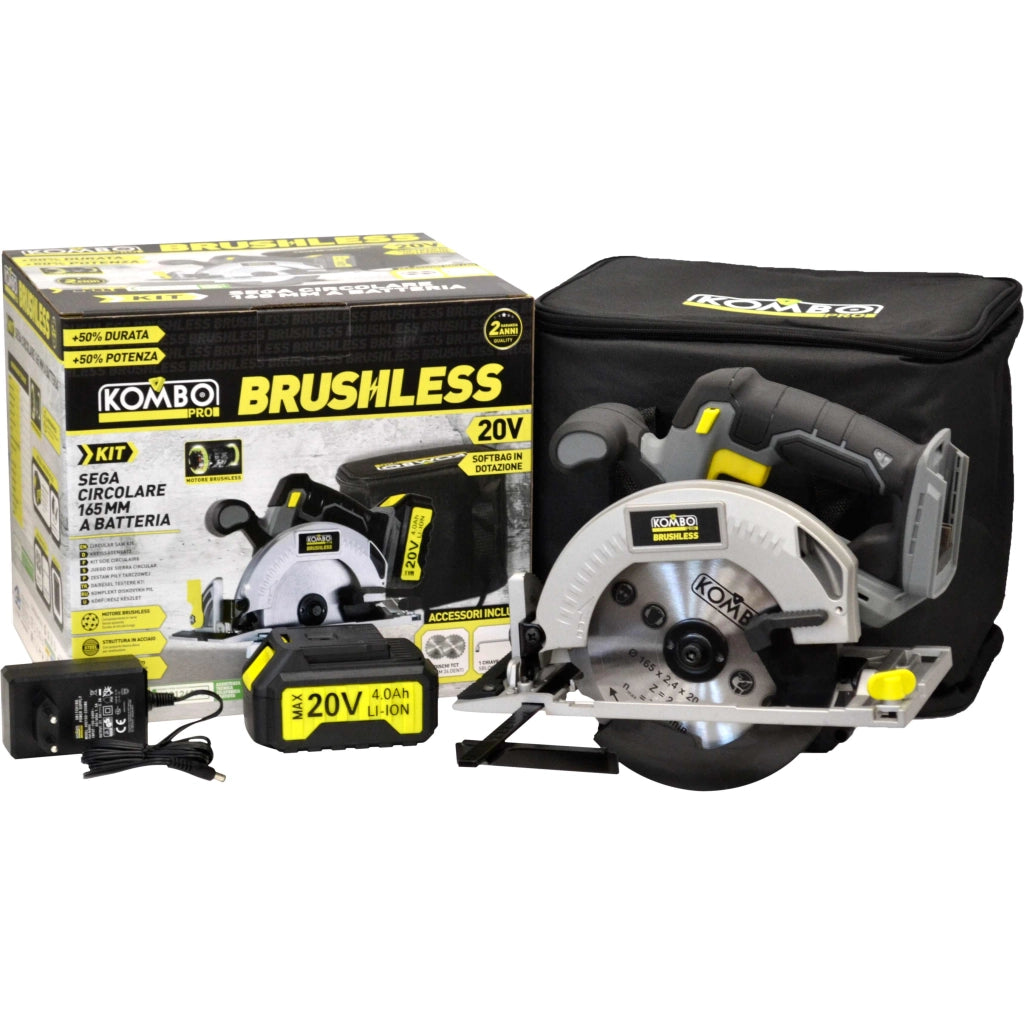 SEGA CIRCOLARE BRUSHLESS 165 mm