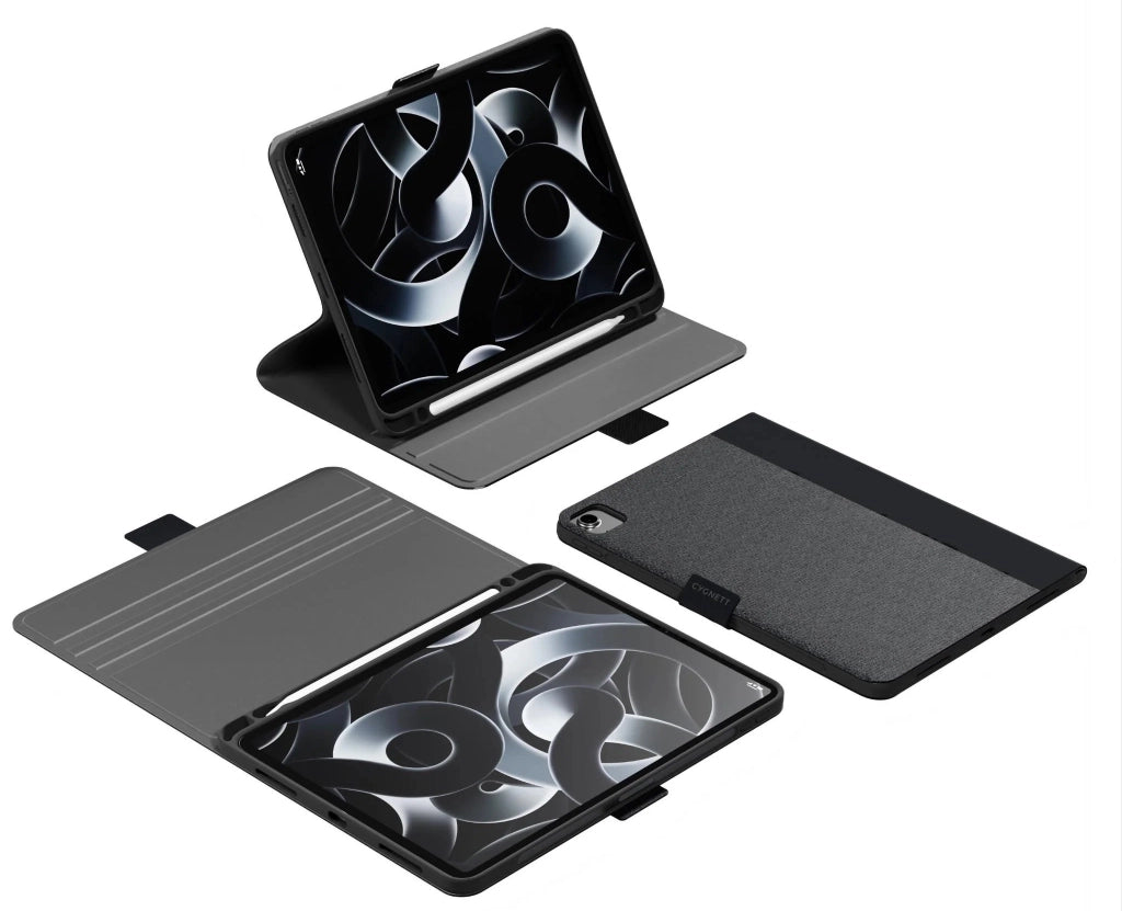 CUSTODIA IPAD AIR 13 2026 BLACK WHIT HOLDER CYGNETT PRO 12.9 (2022)
