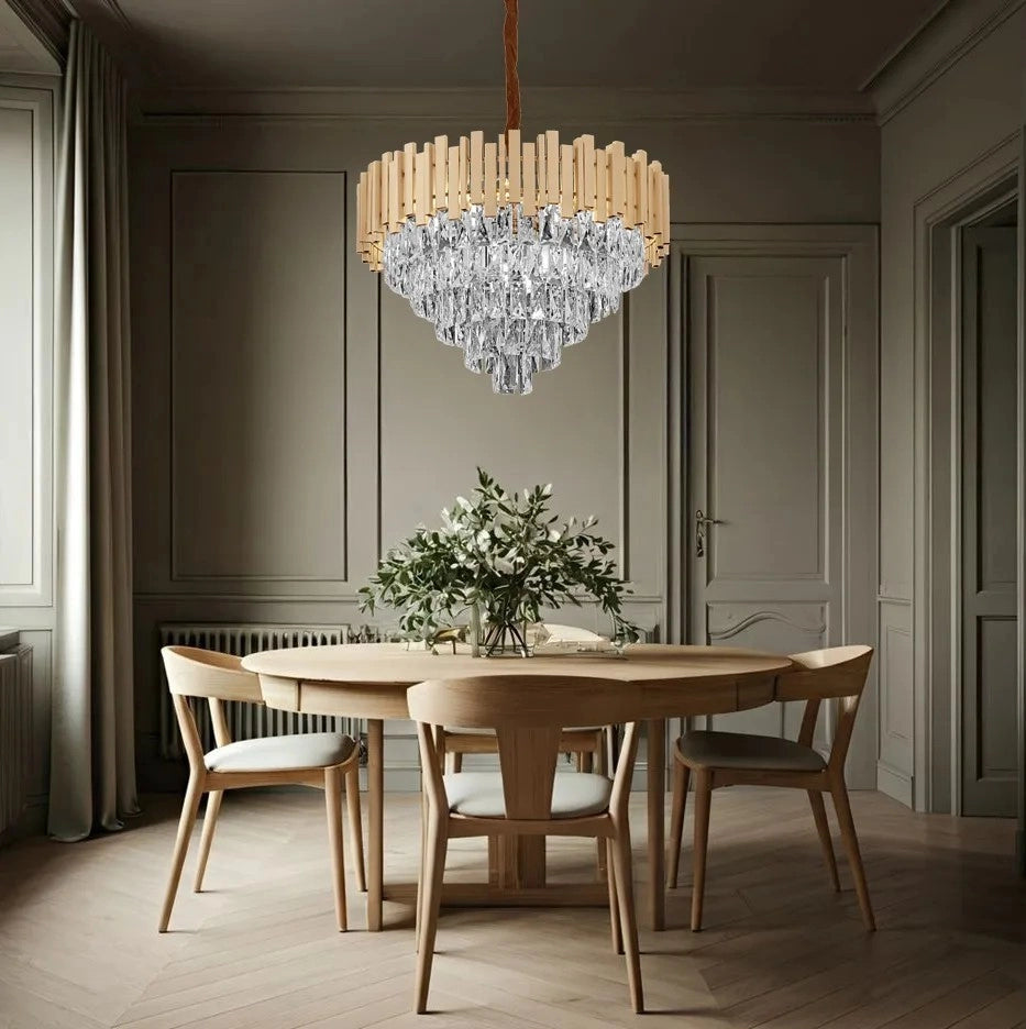 Lampada Cristal G050-cp 50cm Gold