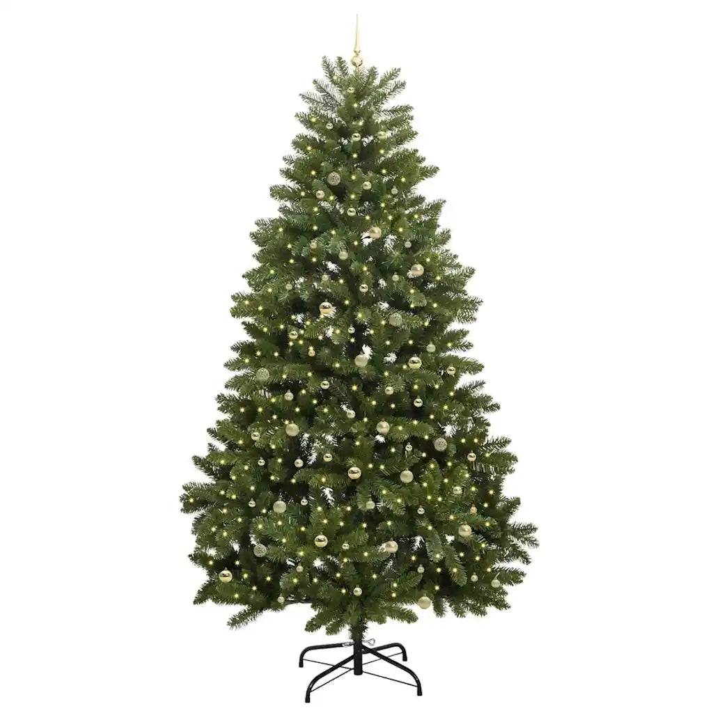 Albero di Natale artificiale Verde 270 cm PVC e Metallo