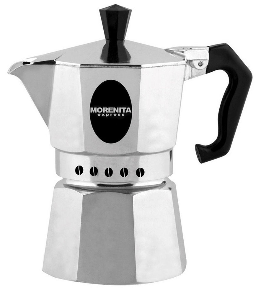1pz caffettiera morenita express  6 tazze cod:ferx.vit7026