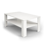 Vicco Tavolino da salotto Bianco 100 x 60 cm