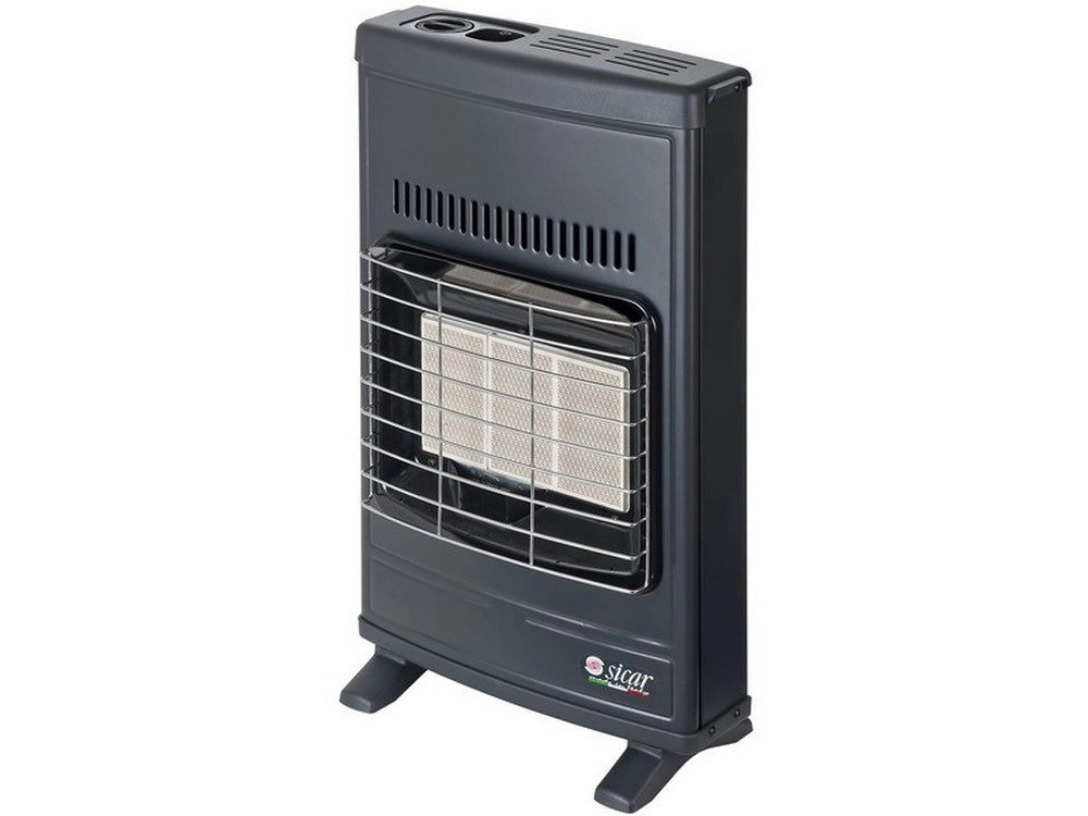 1pz stufa ad infrarossi metano a parete 4.200 w col. grigio cod:ferx.vit54493