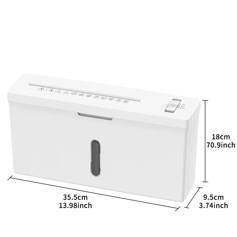 Distruggi documenti ¨C Minimal ¨C 2 fogli, 56 dB, 4 litri, compatto
