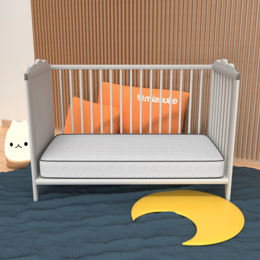 Materasso per Culla 65x125, alto 16 cm - Waterfoam, Anallergico, Antiacaro | Primavera Baby