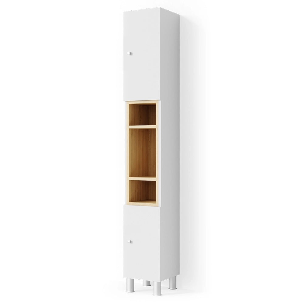 Vicco Mobile bagno alto Bianco 30 x 190 cm