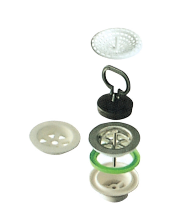 BL PILETTA PER LAVELLO CERAMICA D 80 MM   1.1/2*- 6,0 blister