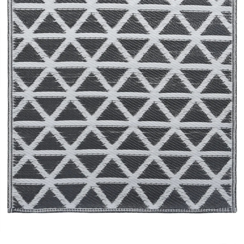 Tappeto da Esterni ARAKIL Nero 120x180 cm in PP 310417