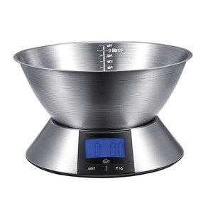 BILANCIA CUCINA ELETTRONICA 5 KG INOX