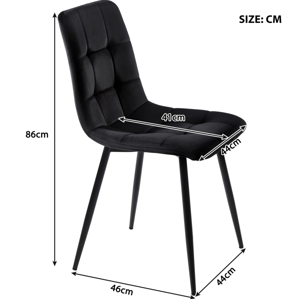 Set tavolo da pranzo allungabile con sedie imbottite