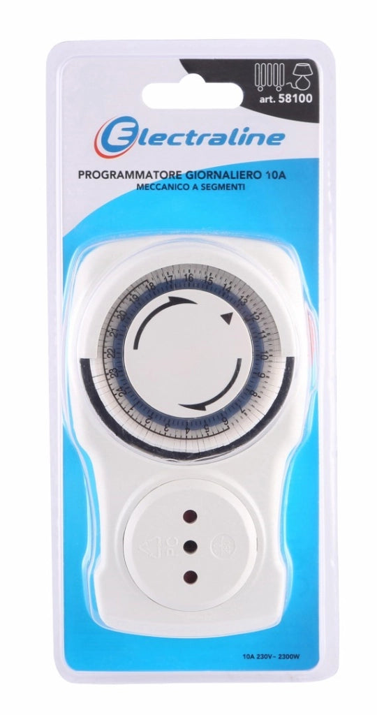 Programmatore Giornaliero 10 A - Electraline