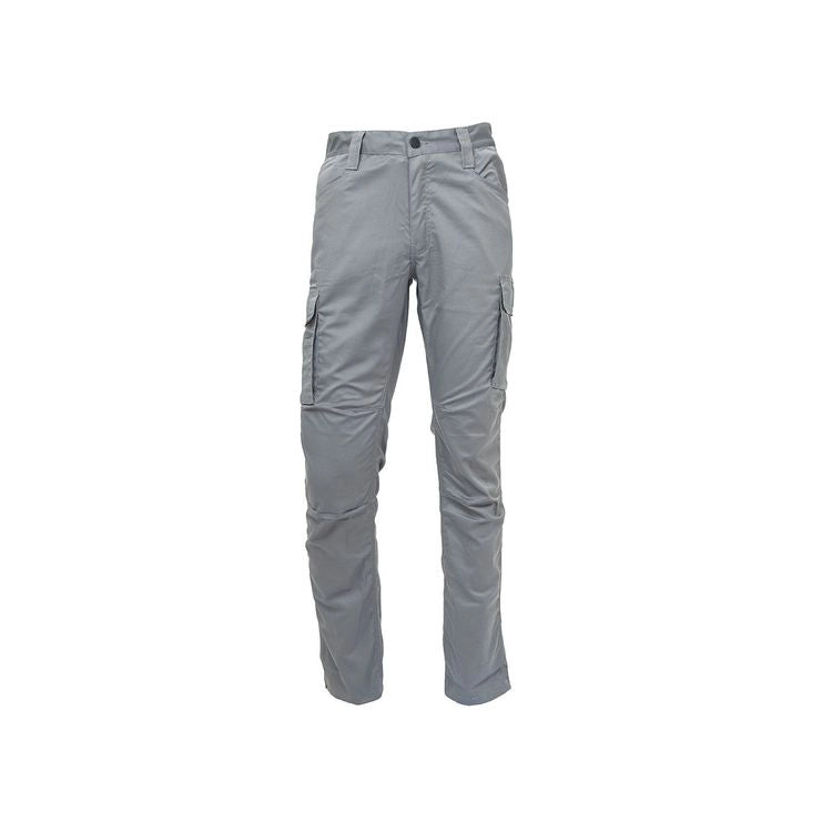 PANTALONE CARGO CRAZY IN TC STRETCH SLIM FIT  tg.XL  stone grey    UPOWER