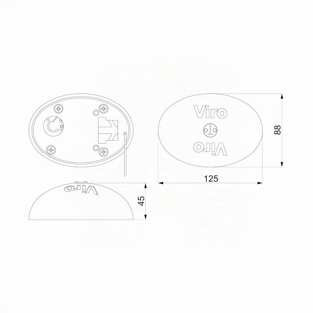 Lucchetto Van Lock 4222 Viro Acciaio